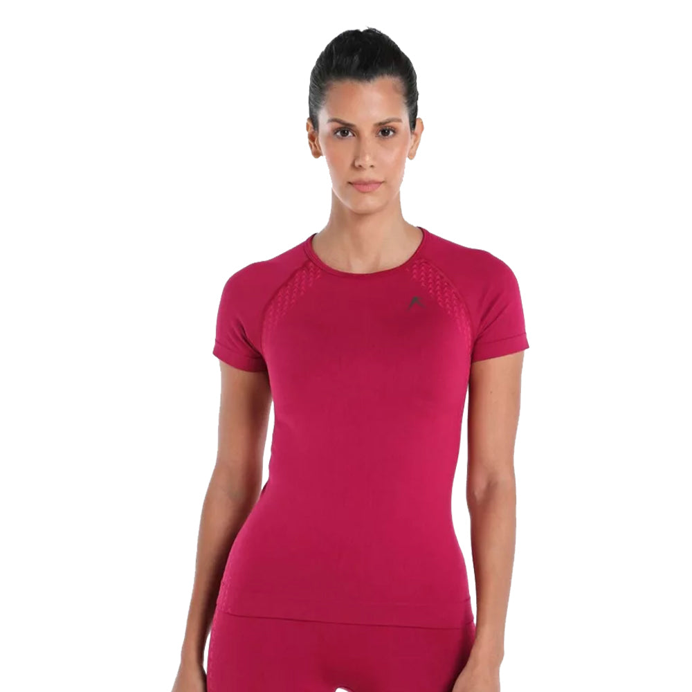 Wizard Athleisure Women Shape Seamless Tee Shirt Activewear