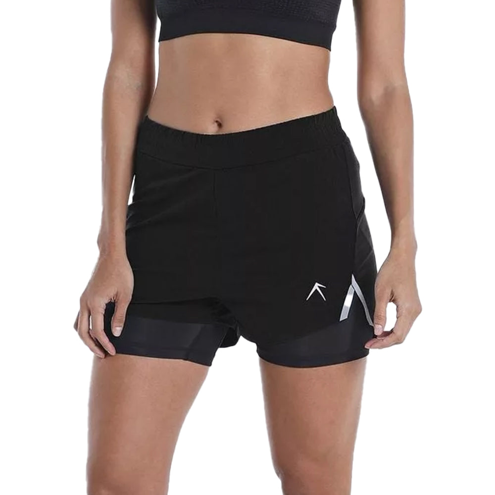 Wizard Athleisure Women Vent Speed 2 in 1 Short Activewear Shorts