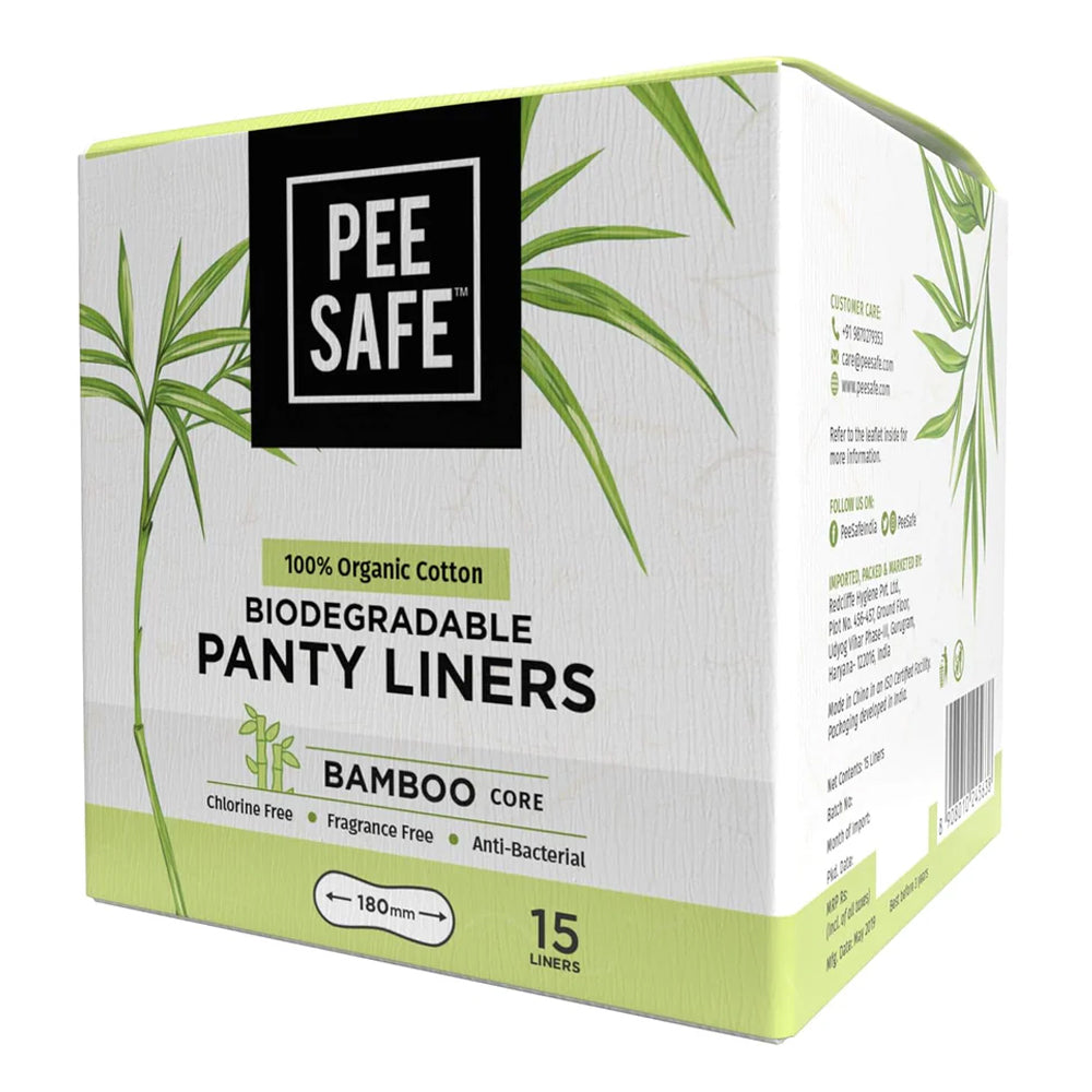 Pee Safe - Biodegradable Panty Liners