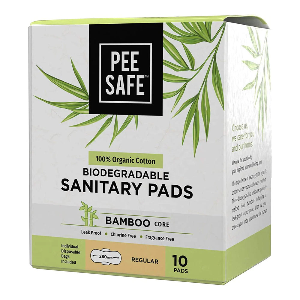 Pee Safe - Biodegradable Sanitary Pads - Regular