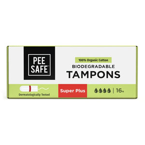 Pee Safe - 100% Organic Tampons