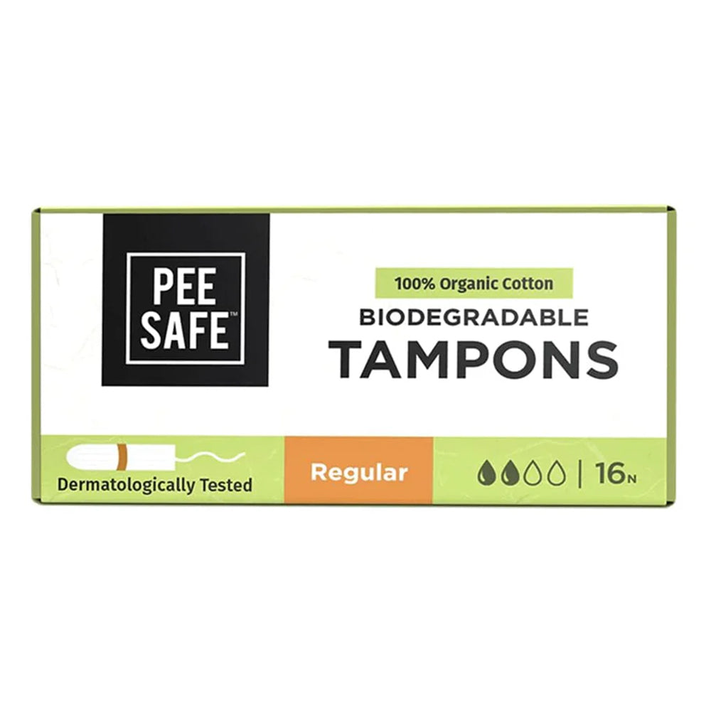 Pee Safe - 100% Organic Tampons