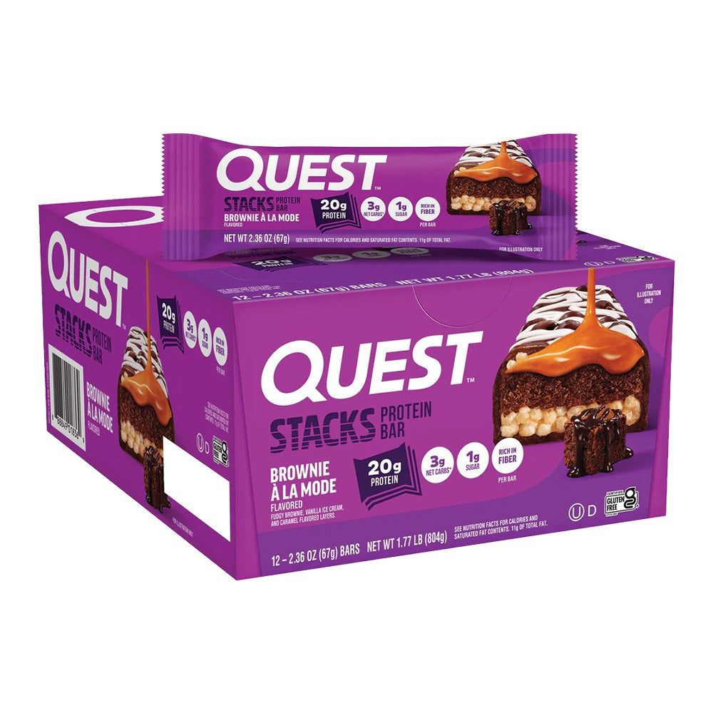 Quest Nutrition - Stacks Protein Bar - Box of 12