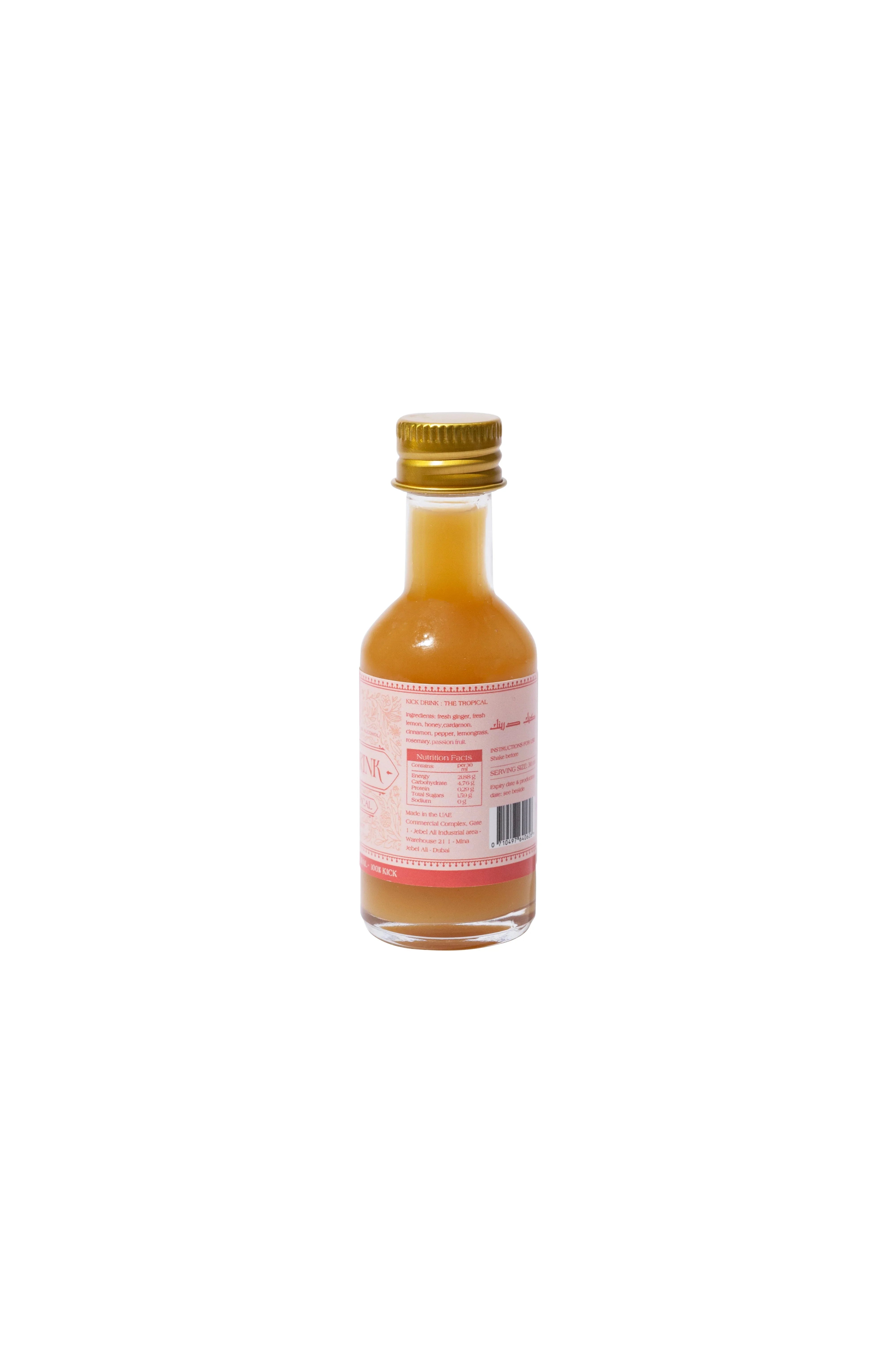 Kick Drink Tropical Ginger Shot 30ml