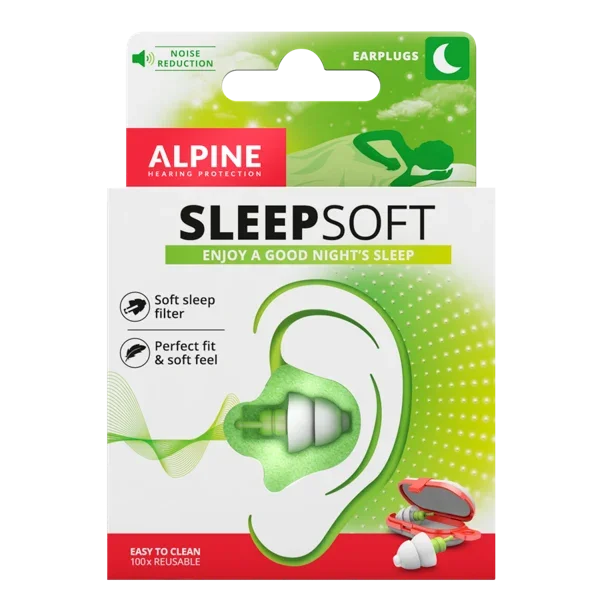 Alpine Sleepsoft Sleeping Earplugs - 1 Pair