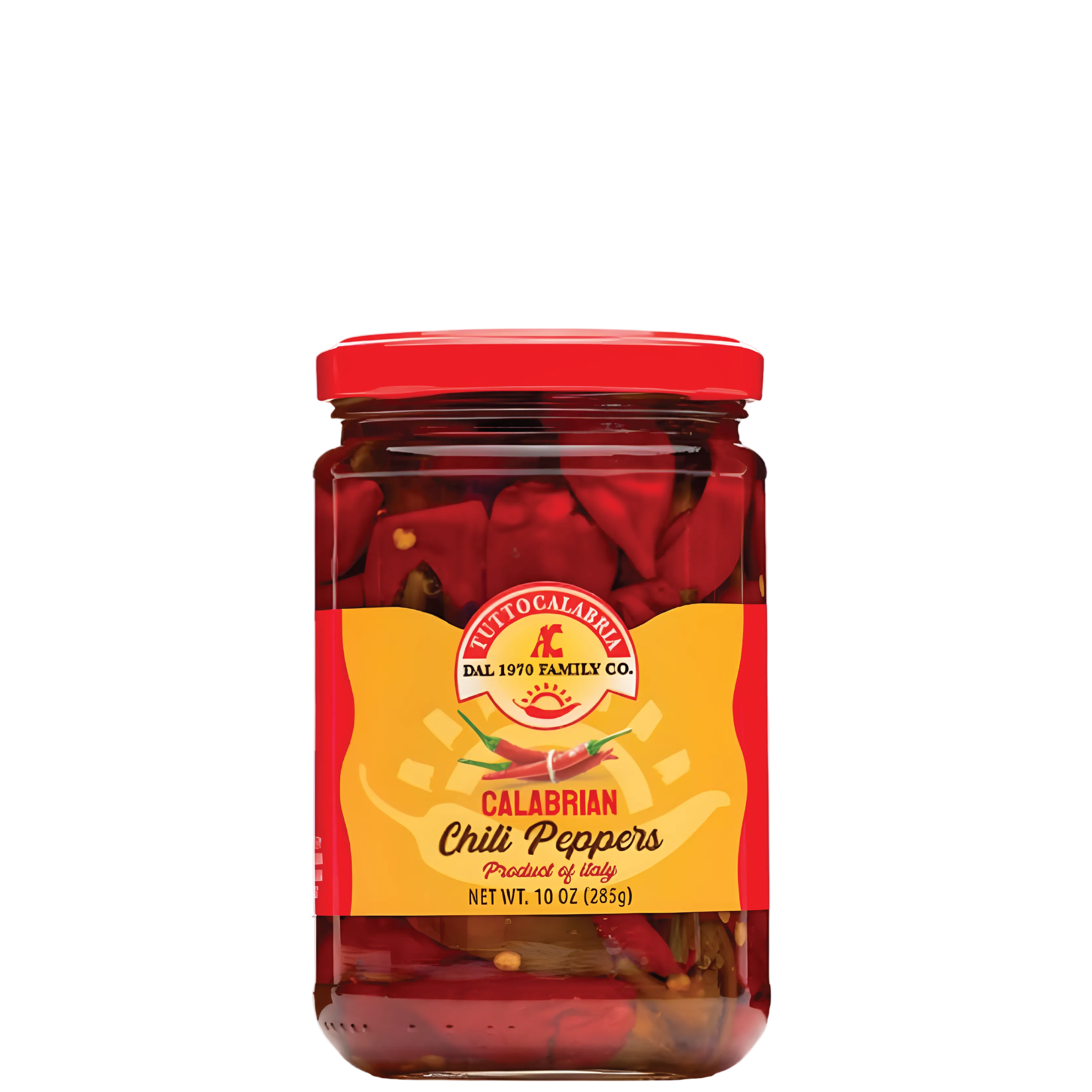Tuttocalabria Spicy Long Calabrian Chili Peppers 285g