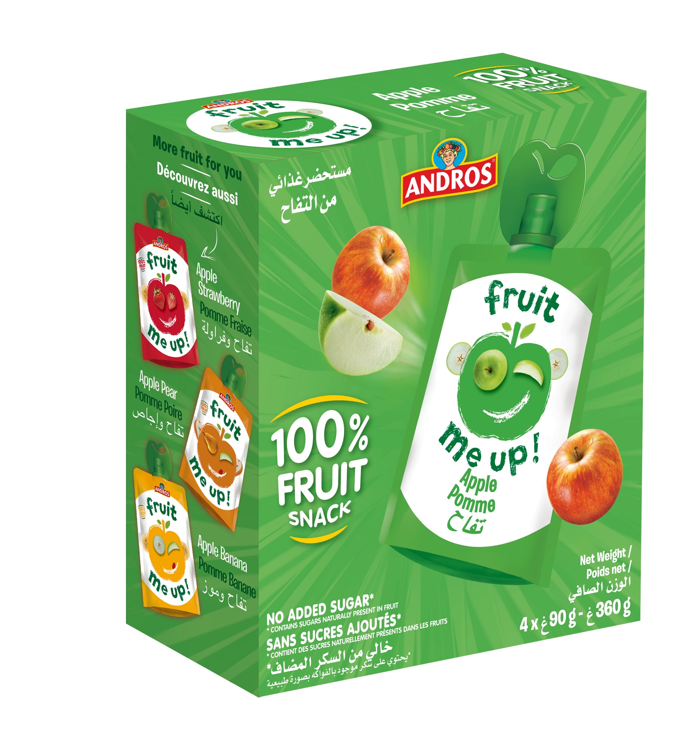 Fruit Me Up Apple (4x90gm)