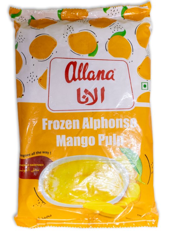 Mango pulp alphonso