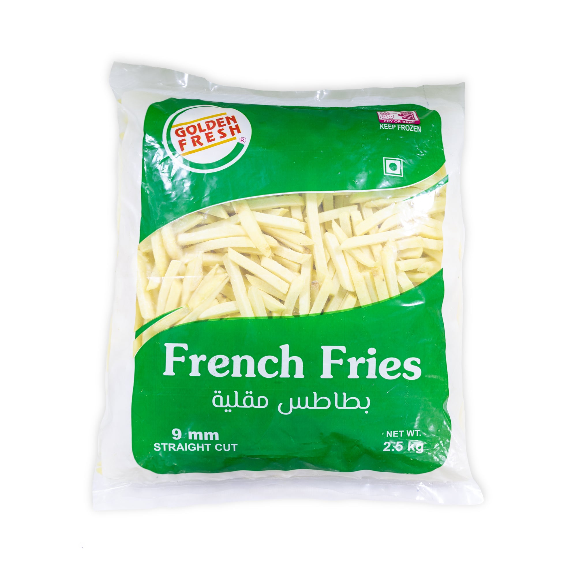 French fries 9x9mm (non-coated/ normal