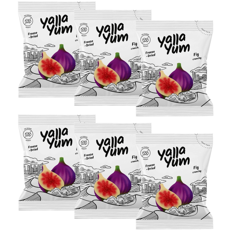 Freeze-Dried Fig - 6 Packs