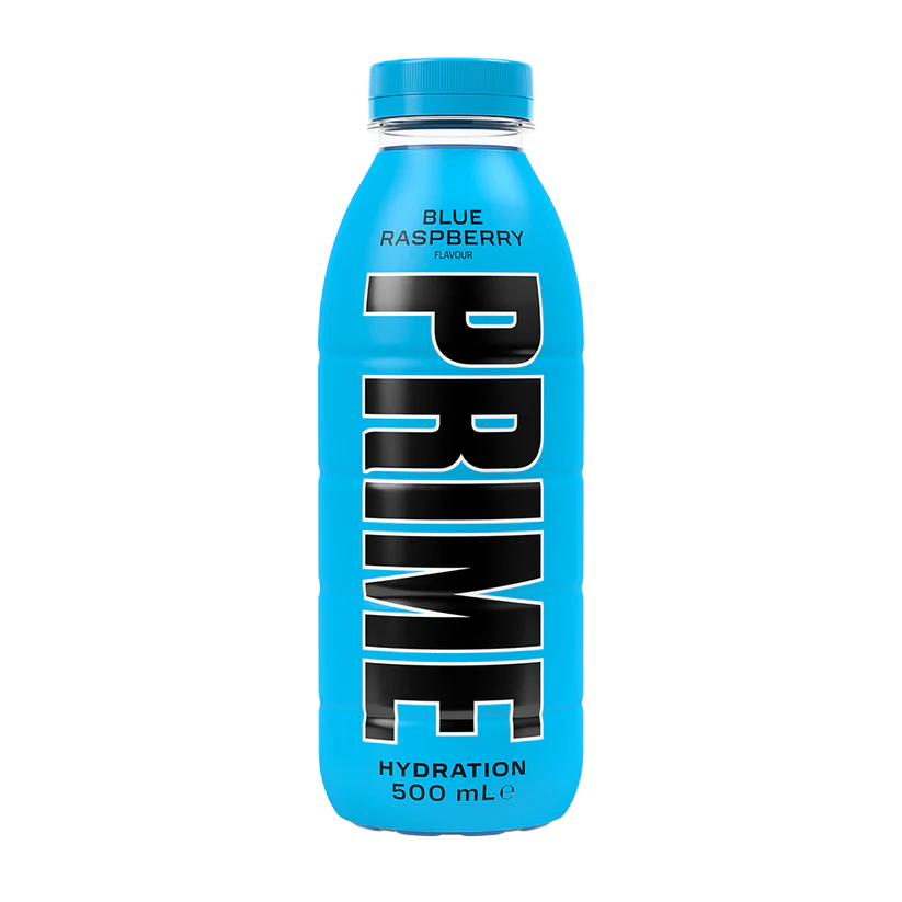 Prime Blue Raspberry Hydration Drink