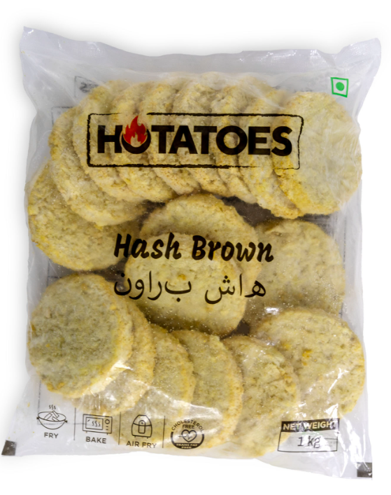 Potato hashbrown round