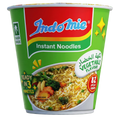 Indomie Instant Noodles, Jumbo Cup Vegetable Flavour with Seasoning Powder and Sauce- 82g