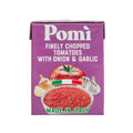 Pomi Finely Chopped Tomatoes with Onion & Garlic 390g