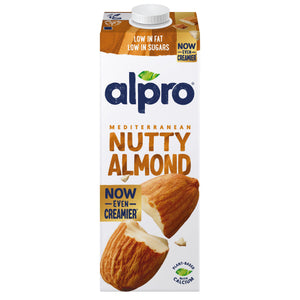 Alpro Almond Drink, , 100% Plant Based And Dairy Free, Suitable For Vegans, Naturally Free From Lactose, Rich In Nutrients