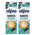 Alpro Barista Coconut Drink, (Dual Pack 1Lx 2), Totally Plant Based, Dairy & Vegan, Naturally Free From Lactose, Fabulously Foamable Addition To Your Coffee