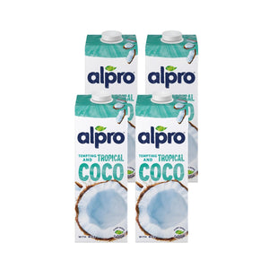 Alpro Coconut Drink - 1L Pack of 4