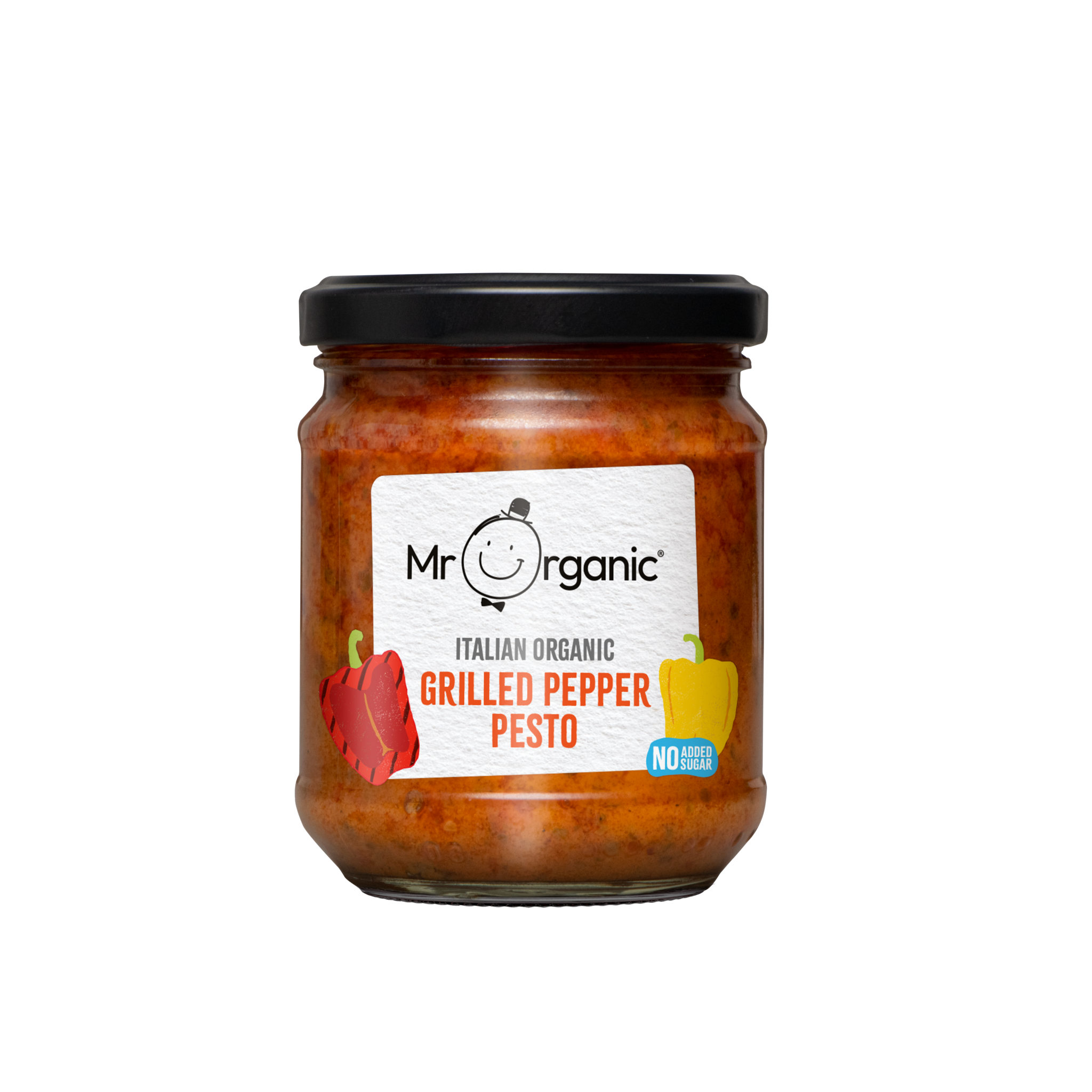 Mr Organic Grilled Pepper Pesto 190g