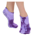 Great Soles -Tie Dyed Grip Sock - Grapevine
