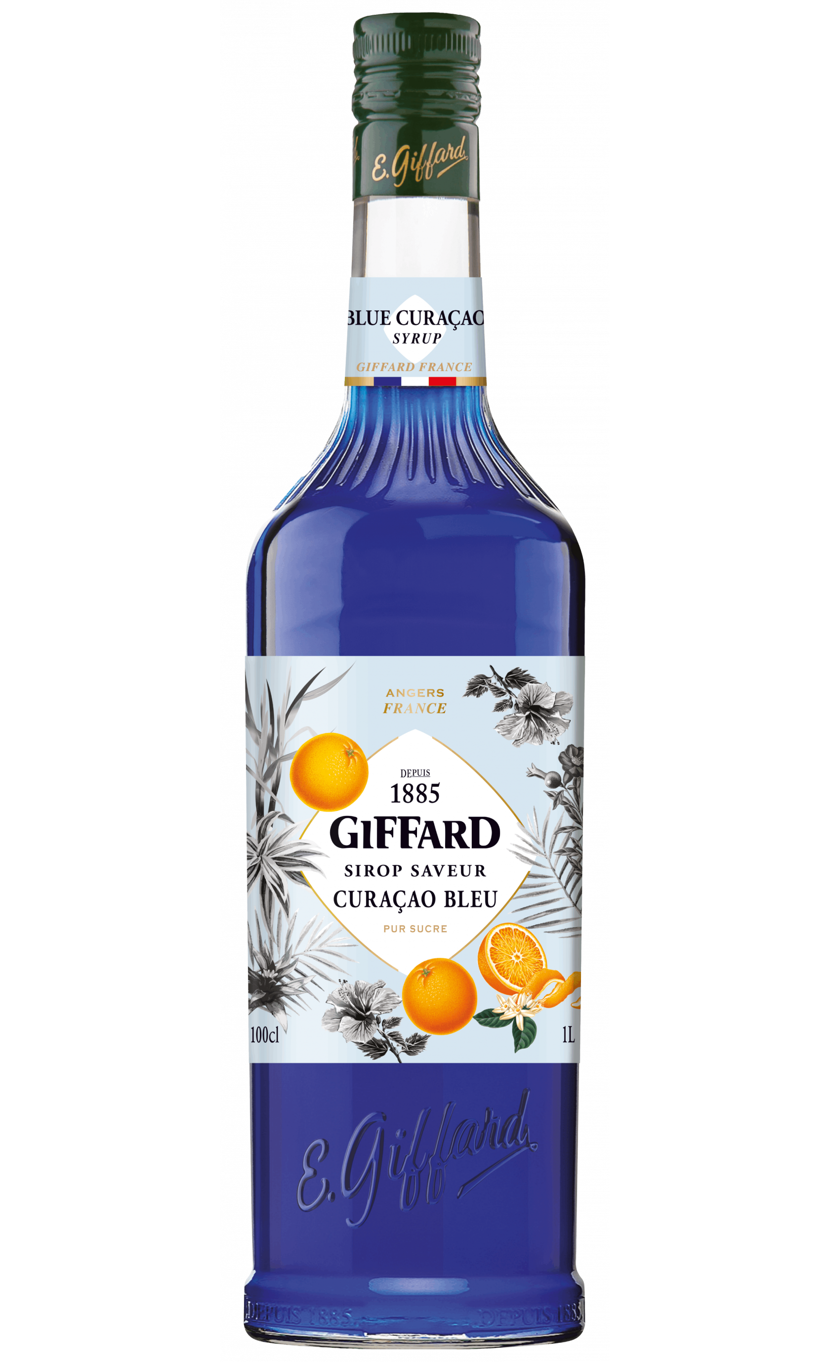 Giffard Blue Curacao Syrup 1L