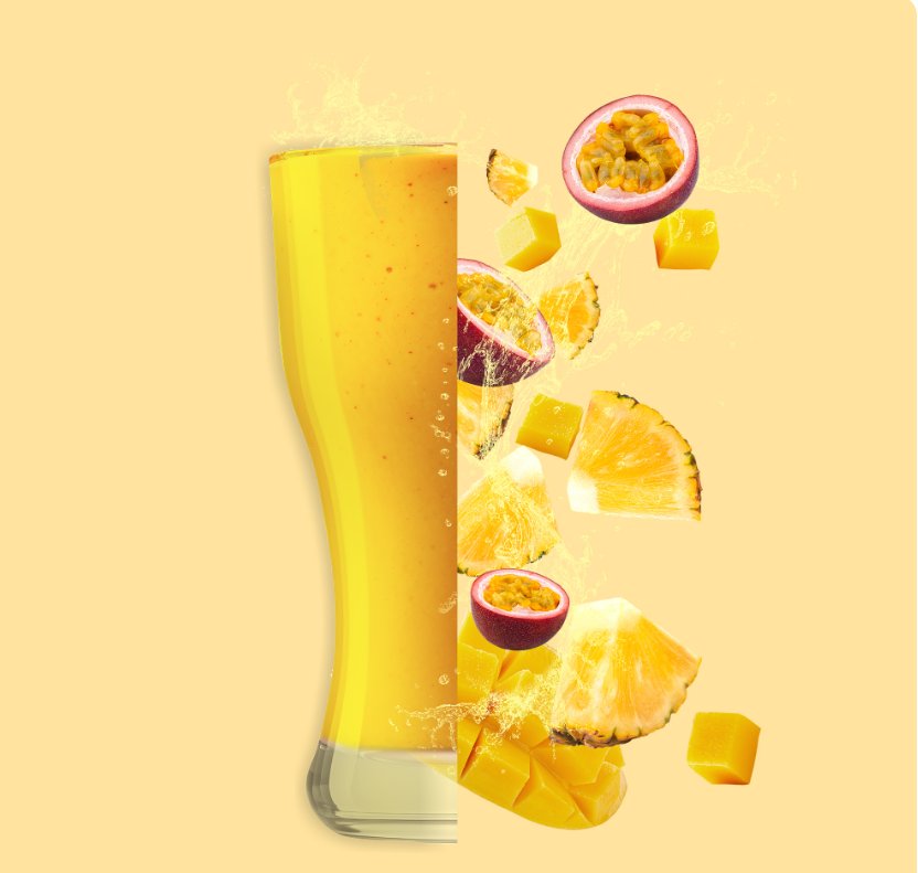 Smooties fruit mix raw - 150 gm - mango passion