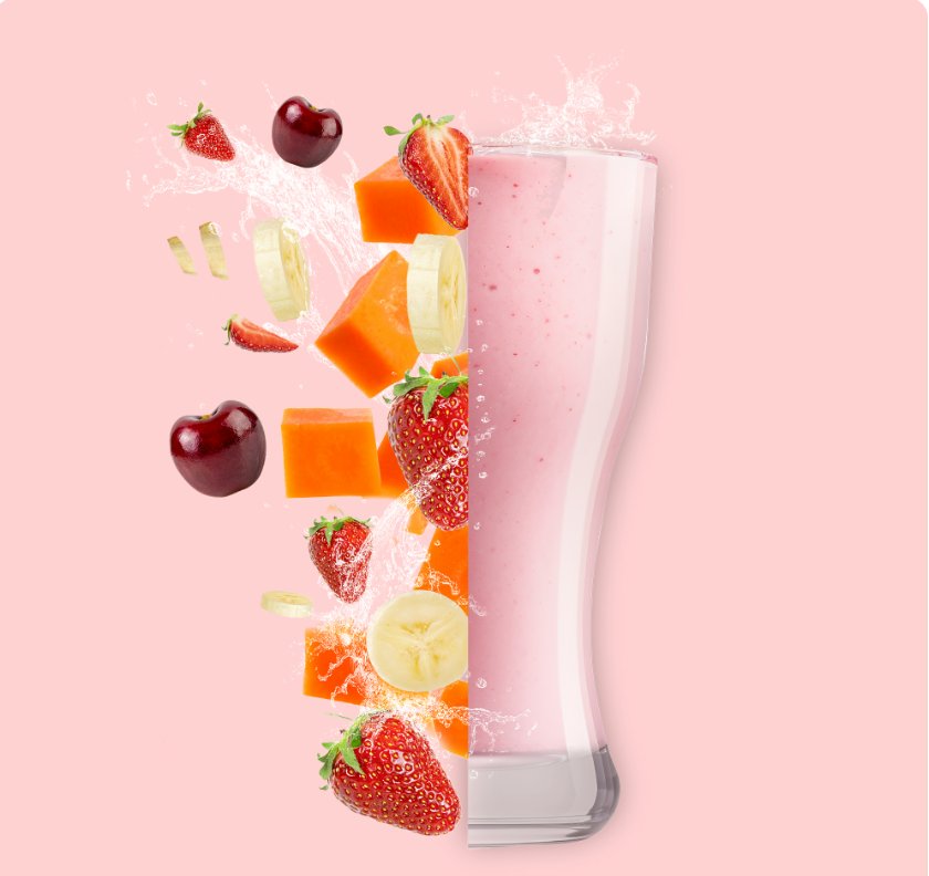 Smooties fruit mix raw - 150 gm - strawberry sensation