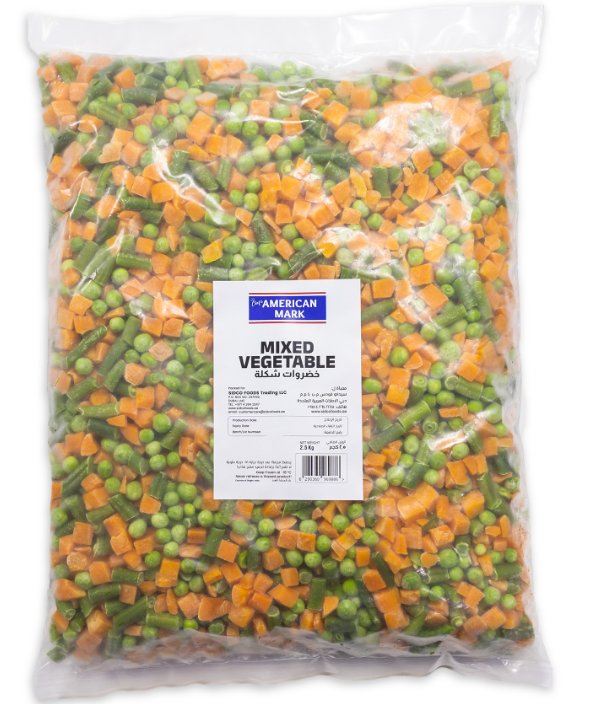 Mixed vegetable 3 way