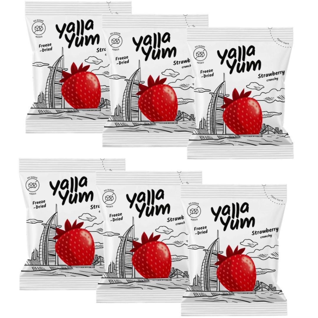 Freeze-Dried Strawberry - 6 Packs