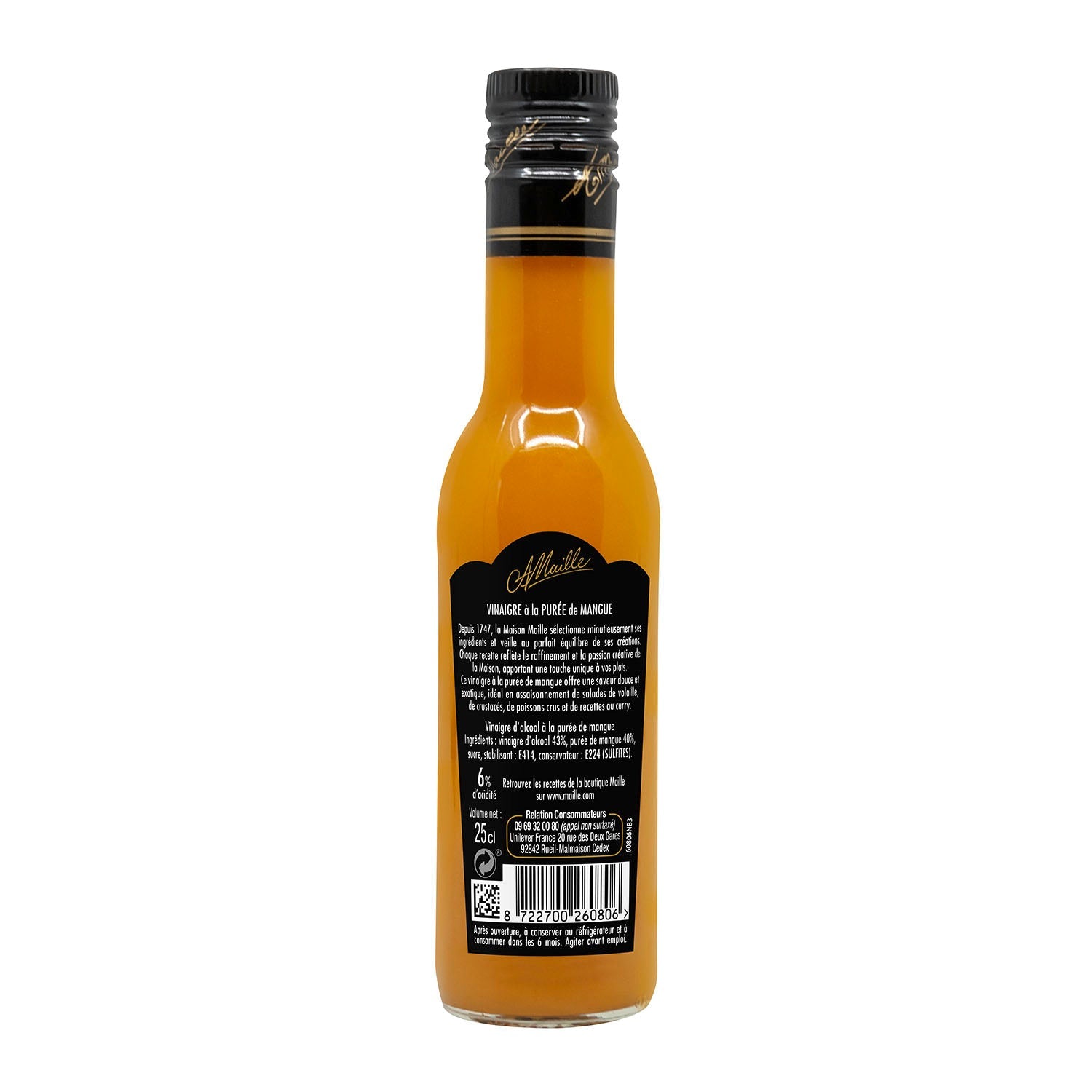 Maille Vinegar Mango 250ml