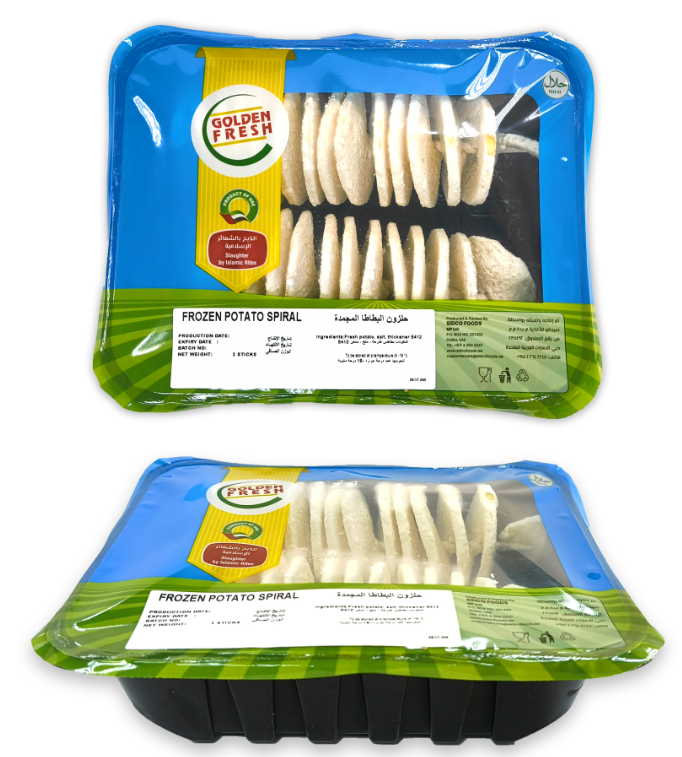 Frozen Potato Spirals