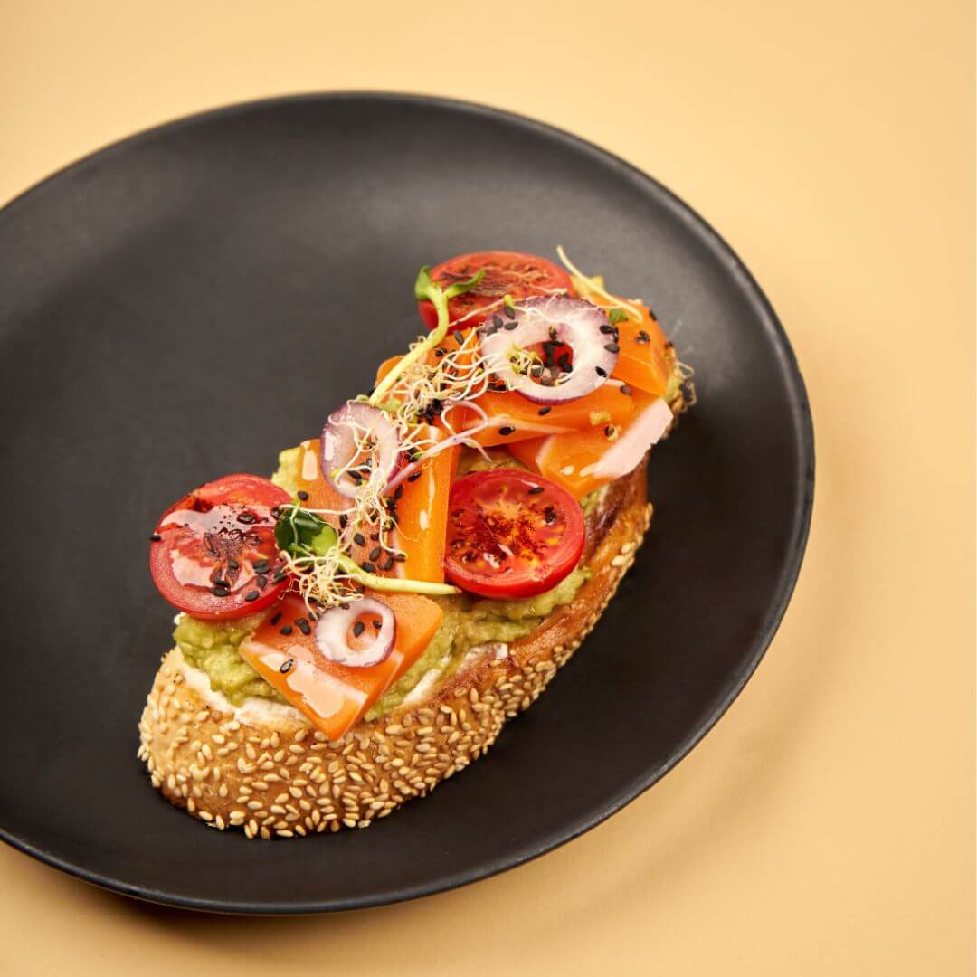 Plant-based Sashimi with Smoked Salmon Flavour
