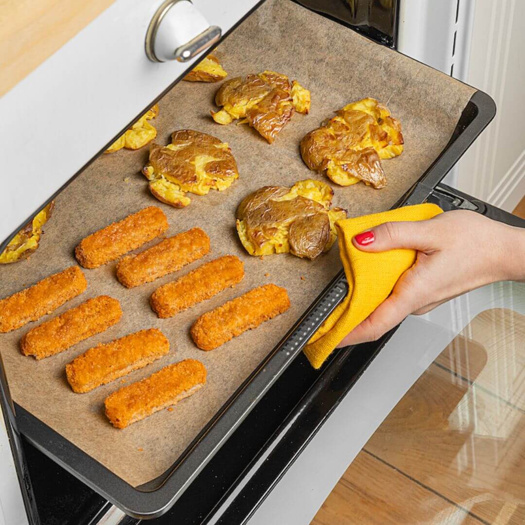 Plant-based fish fingers