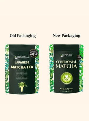Heapwell Matcha - Classic Ceremonial Grade Matcha Powder from Japan, 50g