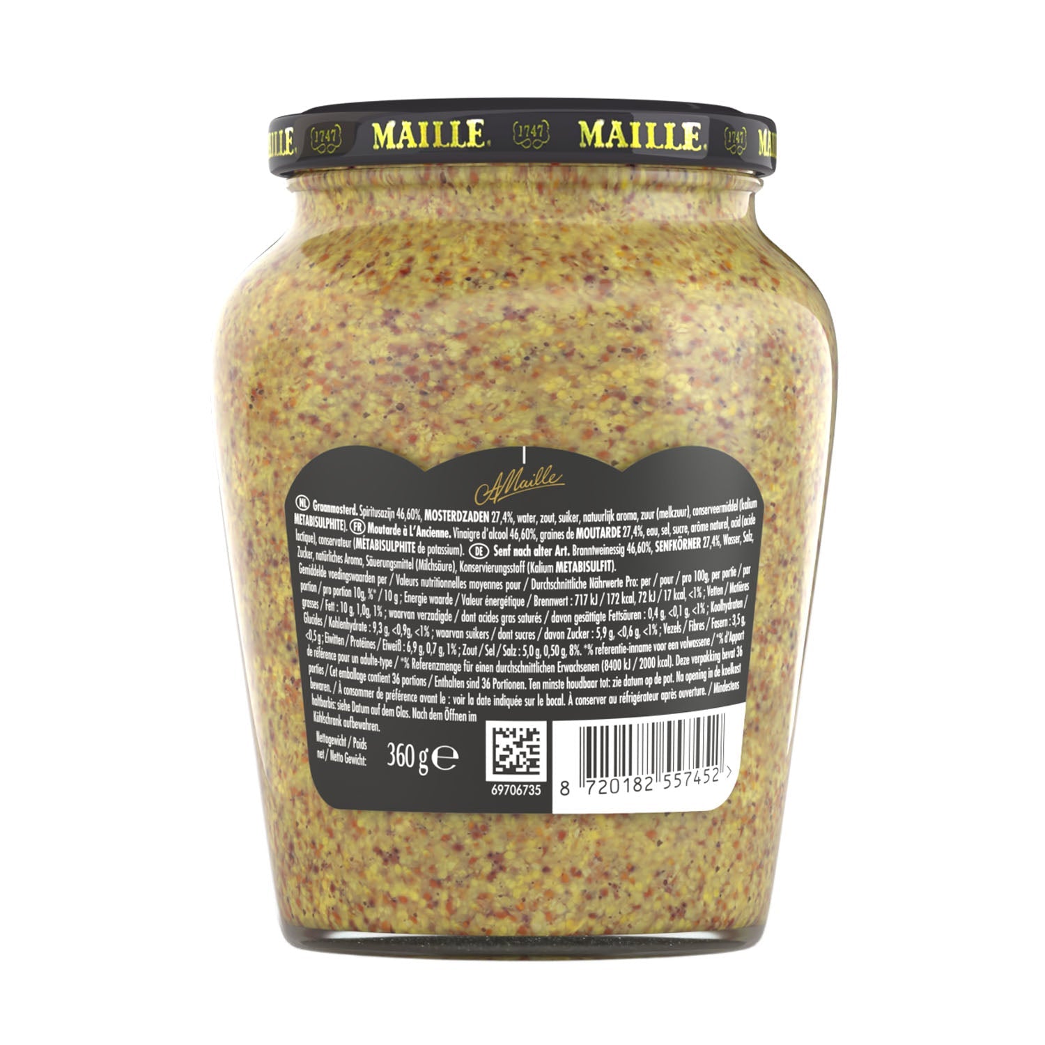 Maille Mustard The Old Style 360gm