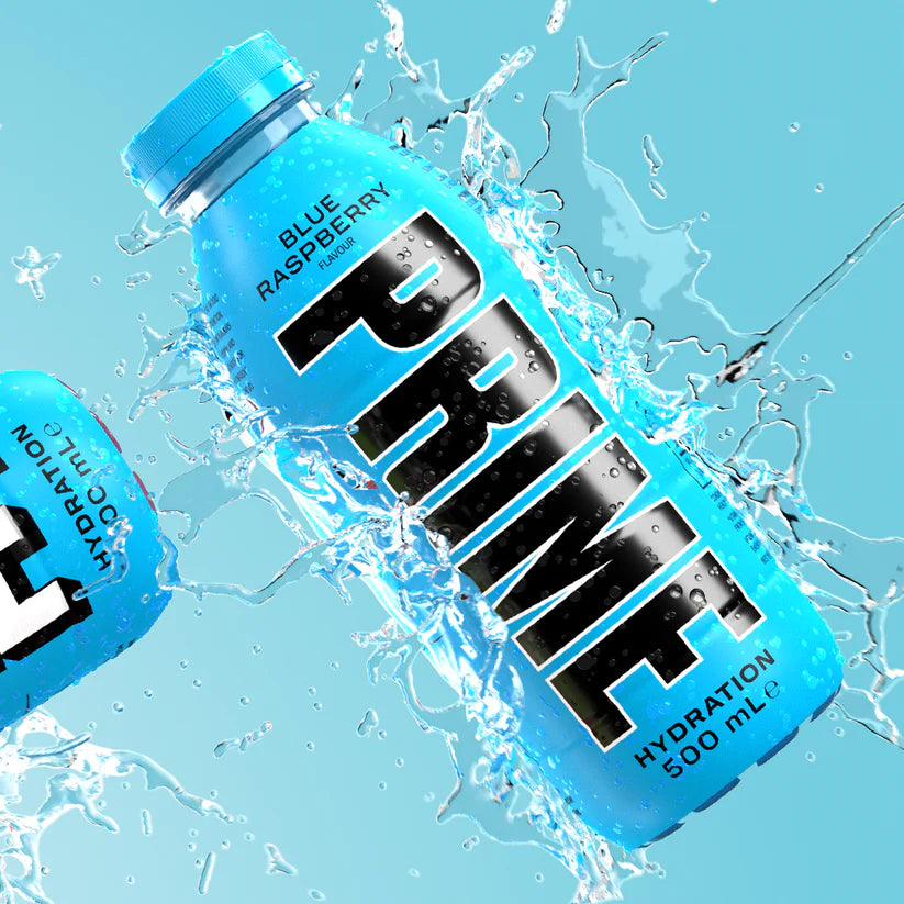 Prime Blue Raspberry Hydration Drink