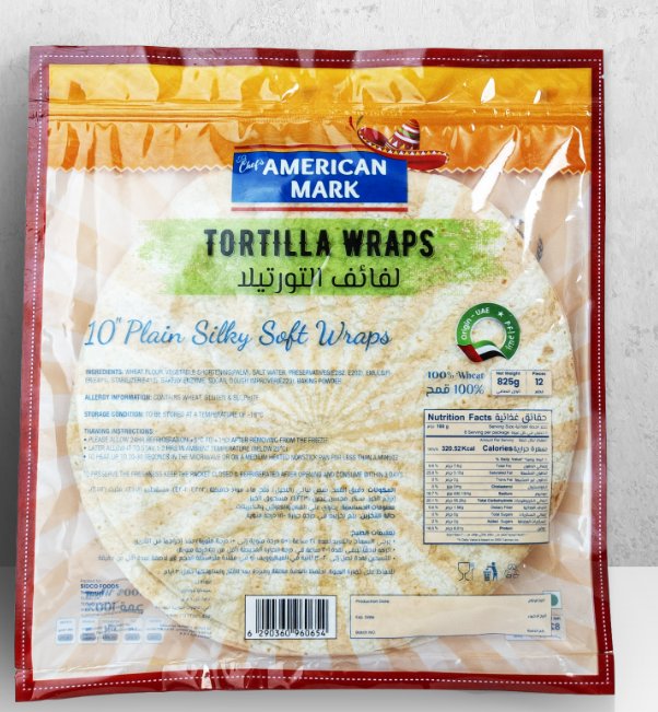 Tortilla wrap 10 Inch
