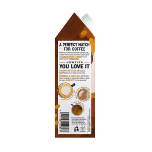 Alpro Barista Oat Caramel 750ml, Case of 8 (8 x 750ml), 100% Plant Based And Dairy Free, Suitable For Vegans, Naturally Free From Lactose, Rich In Nutrients