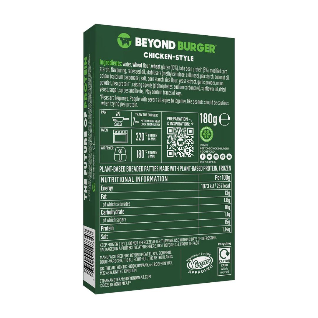 Beyond Chicken-Style Burger