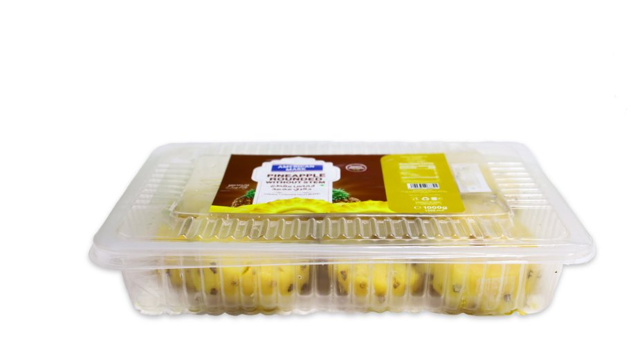 Pineapple rounds without stem