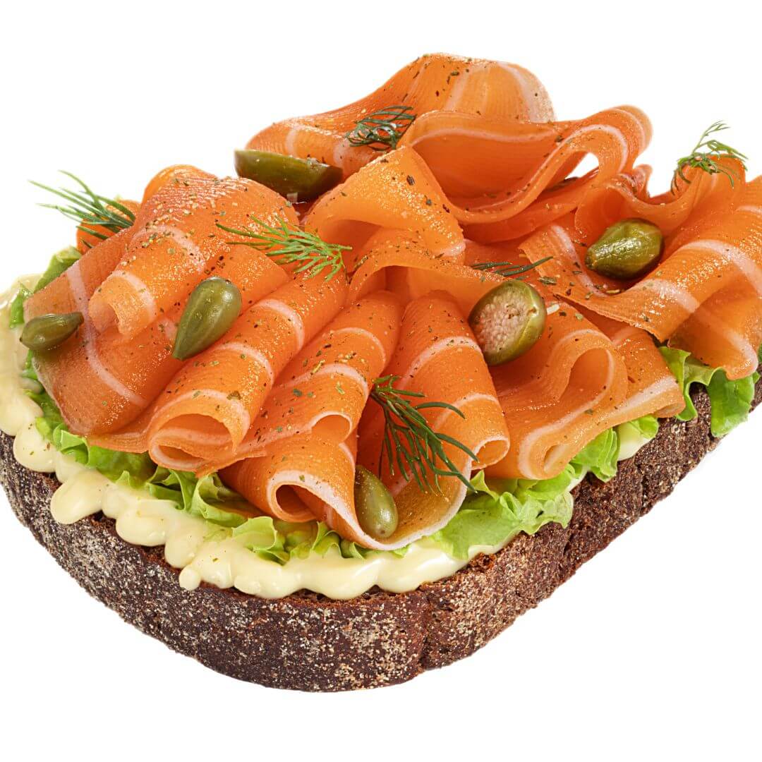 Plant-based Sashimi with Smoked Salmon Flavour