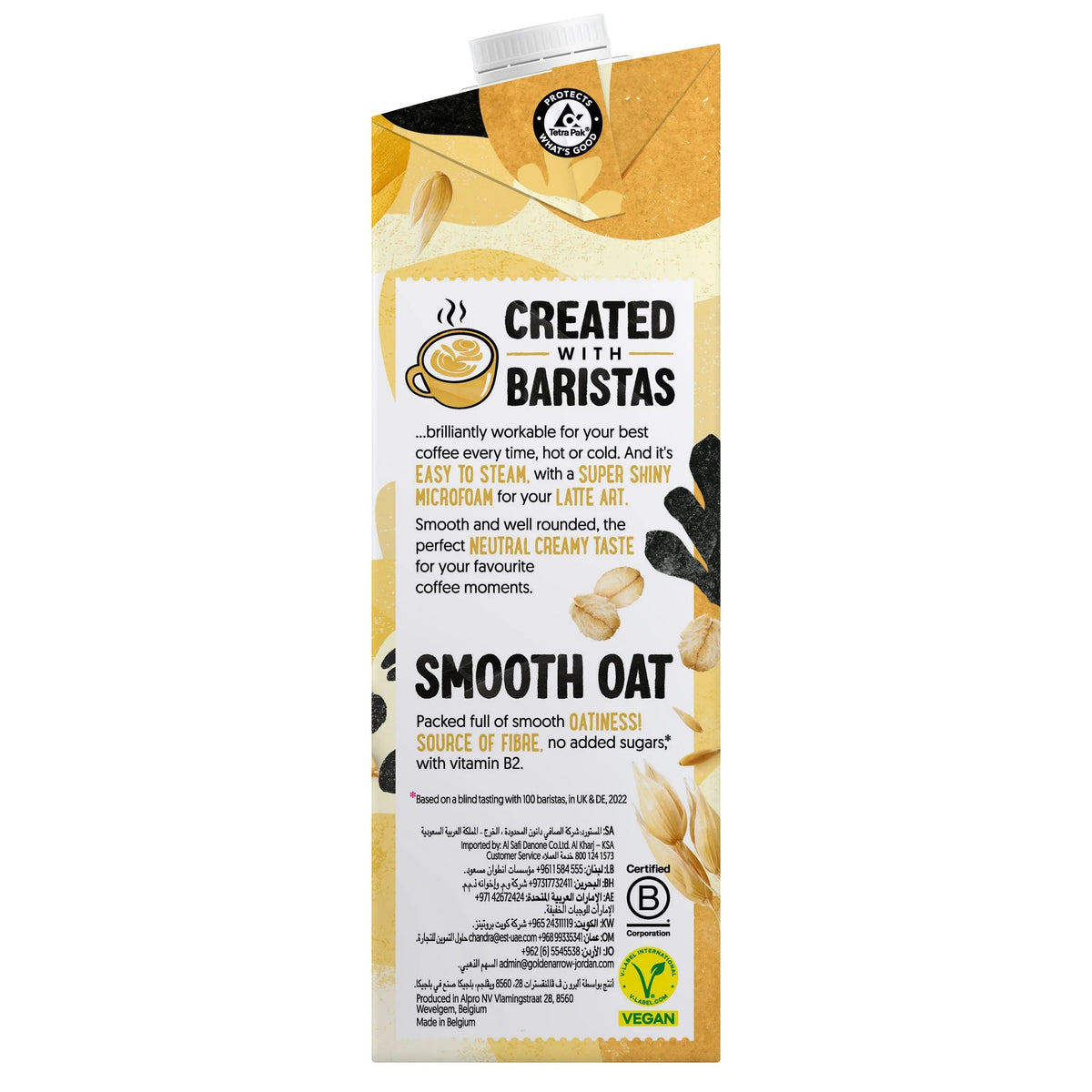 Alpro Barista Oat Drink - Case of 8 (8 x 1L)