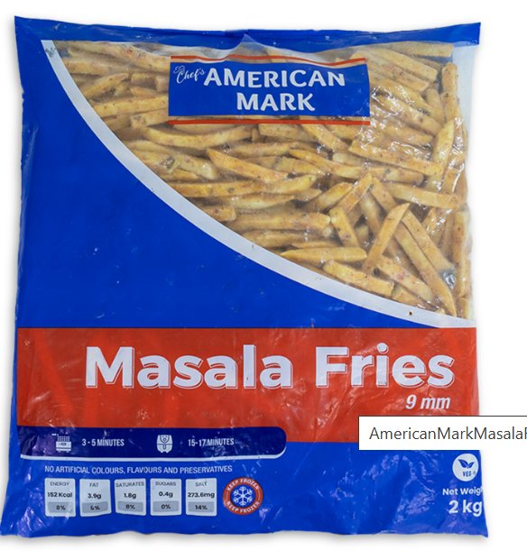 Masala fries/Cajun Fries
