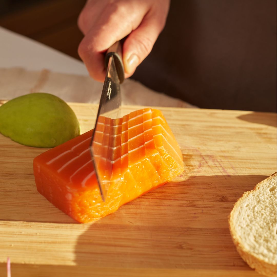 Plant-based Sashimi with Salmon Flavour
