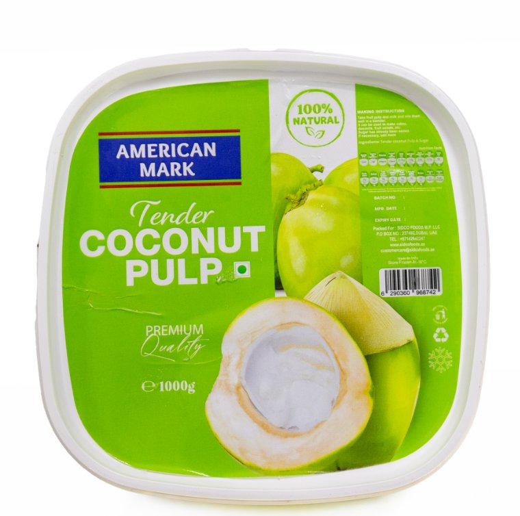 Tender coconut pulp