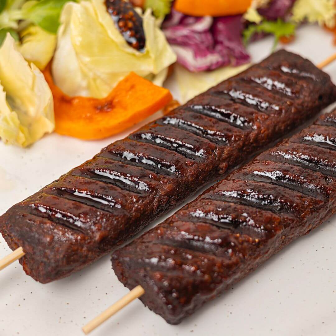 Plant-based shish kebab