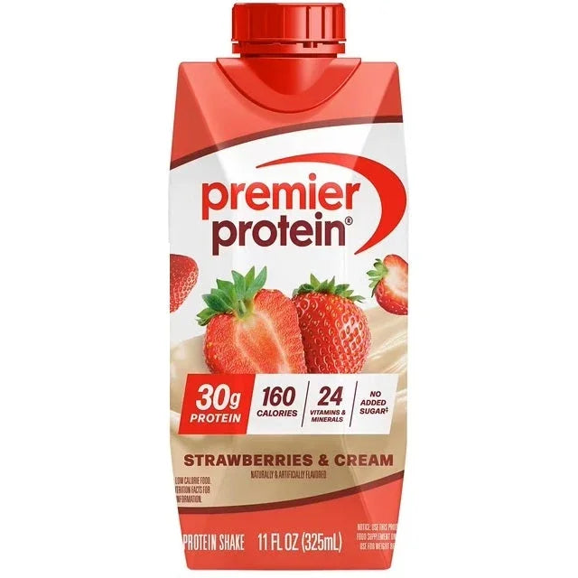 Premier Protein 30g High Protein Shake, Strawberries & Cream - 325ml