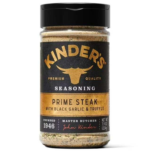 Kinder's Prime Steak with Black Garlic and Truffle Seasoning - 224g