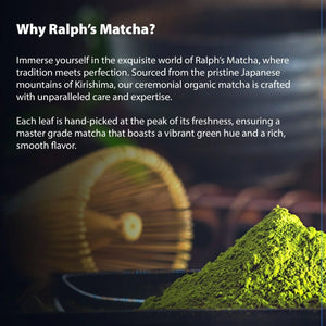 Ralph's Organic Ceremonial Matcha Masters Grade 100g