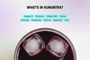 Humantra Elderberry Electrolyte Hydration Pack – Zero Sugar, 20 Servings, 90g