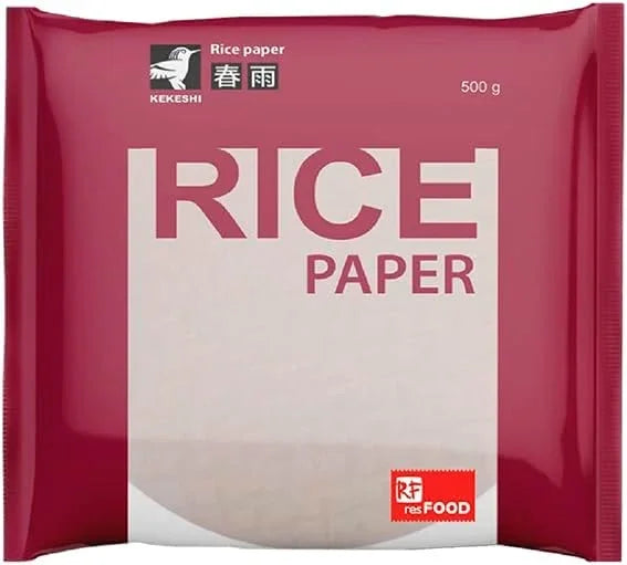 Kekeshi Rice Paper - Round 50-53 Sheets, 500g ( Pack of 3)